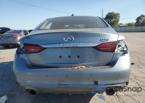 2018 Infiniti Q50 Luxe from USA, damaged, VIN JN1EV7AP9JM366287
